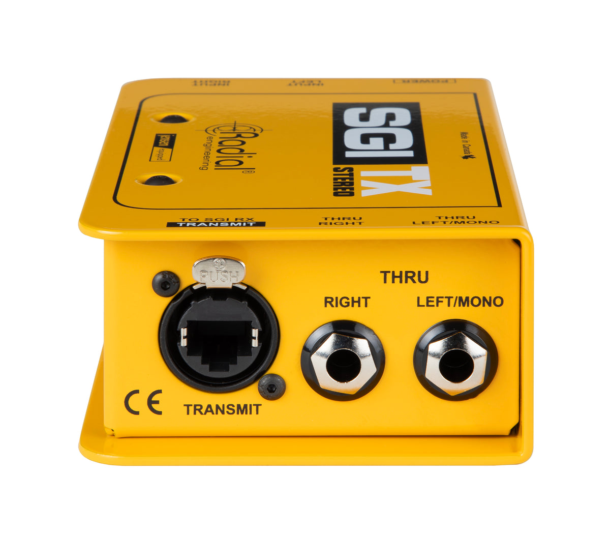 Radial Engineering SGI Stereo TX - Transmitter Only - output connections
