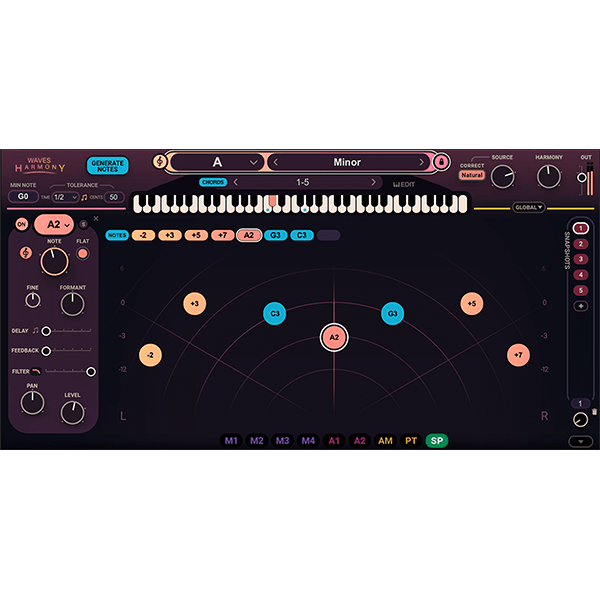 Waves Harmony - Real-time Vocal Harmony Playground
