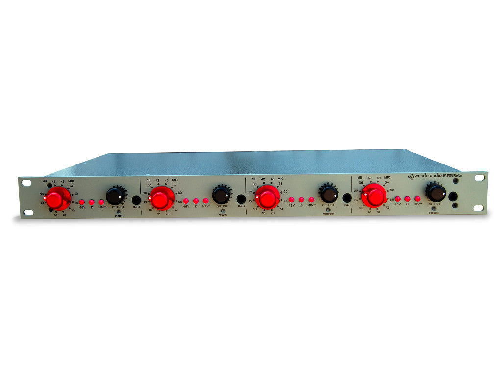 Wunder Audio PAFOUR Plus Mic Preamp Professional Audio Design Inc