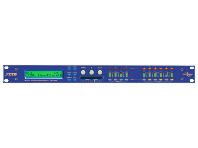 Monitor Systems - XTA - XTA DP446 - Professional Audio Design, Inc