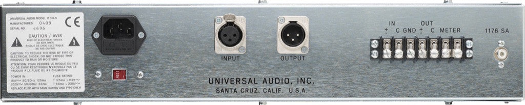 Recording Equipment - Universal Audio - Universal Audio 1176LN - Professional Audio Design, Inc