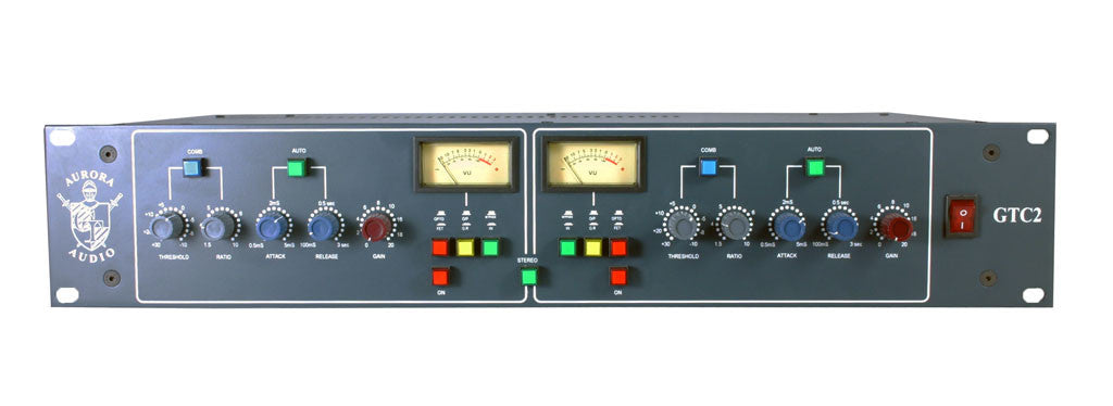 Recording Equipment - Aurora Audio - Aurora Audio GTC2 Dual Channel Compressor - Professional Audio Design, Inc