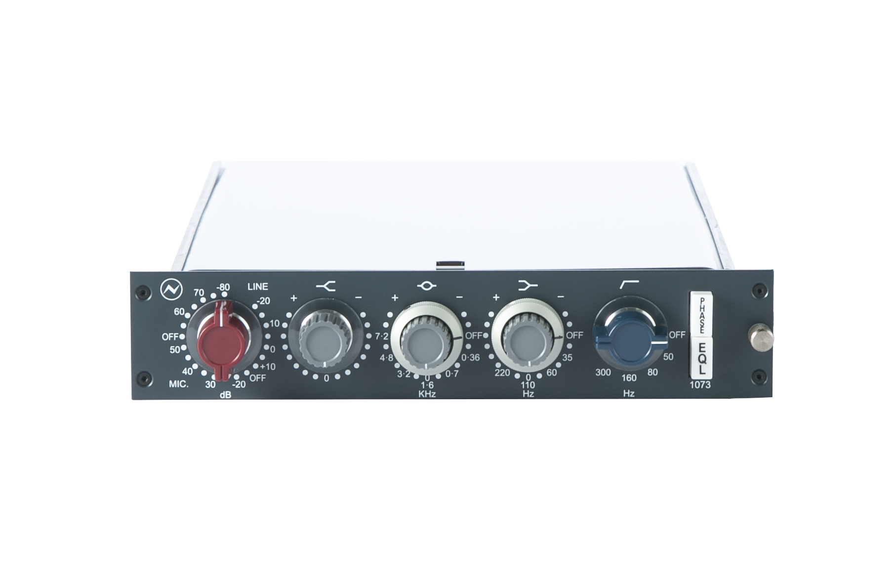 AMS Neve 1073 Classic Mono Mic Preamp & EQ Module (Horizontal)