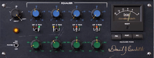 Boz Digital Labs David Bendeth's +10db Equaliser