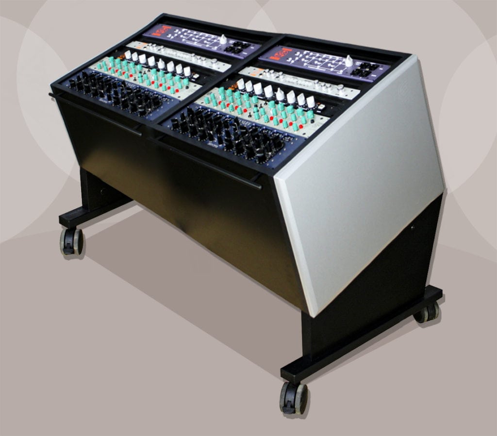 Sterling Modular Raised Face Up Rack 2-Bay - Rack - Professional Audio Design, Inc