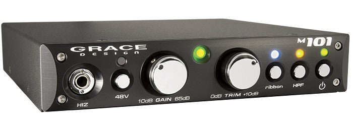 Recording Equipment - Grace Design - Grace Design m101 single channel preamplifier/DI - Professional Audio Design, Inc