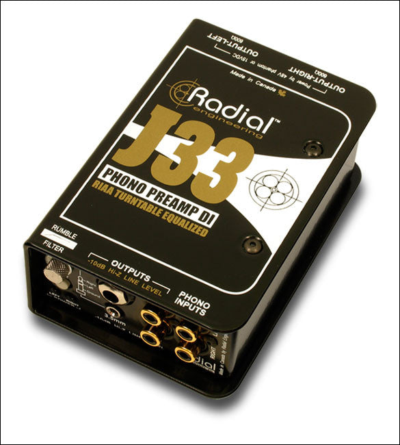 Accessories - Radial Engineering - Radial Engineering J33 - Professional Audio Design, Inc