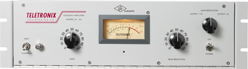 Universal Audio Teletronix® LA-2A Classic Leveling Amplifier Universal Audio Teletronix® LA-2A Classic Leveling Amplifier