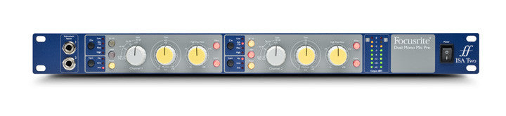 Focusrite ISA TWO Classic Two-Channel Mic Preamp - Mic Preamp Focusrite ISA TWO Classic Two-Channel Mic Preamp - Mic Preamp