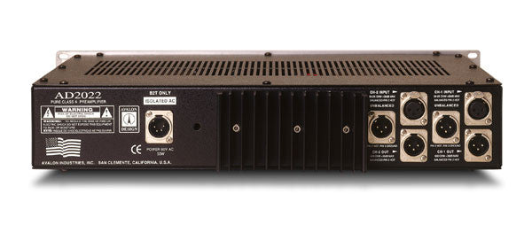 Recording Equipment - Avalon Design - Avalon Design AD2022 - Professional Audio Design, Inc