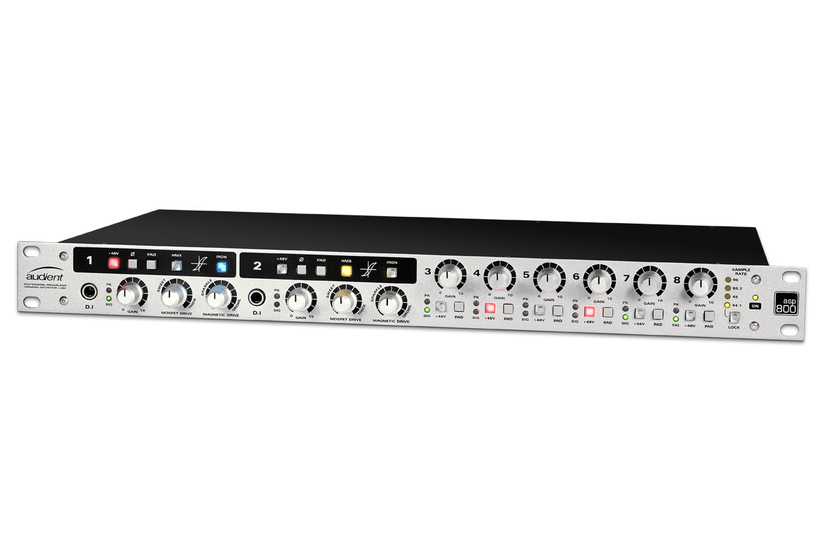 Audient ASP800 - HMX & IRON (ADAT Output) - Professional Audient ASP800 - HMX & IRON (ADAT Output) - Professional