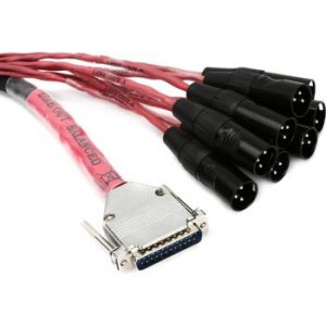 Avid DB25-XLRM Digisnake 4' 8 Channels Output Model #Mh098 - Professional Audio Design, Inc