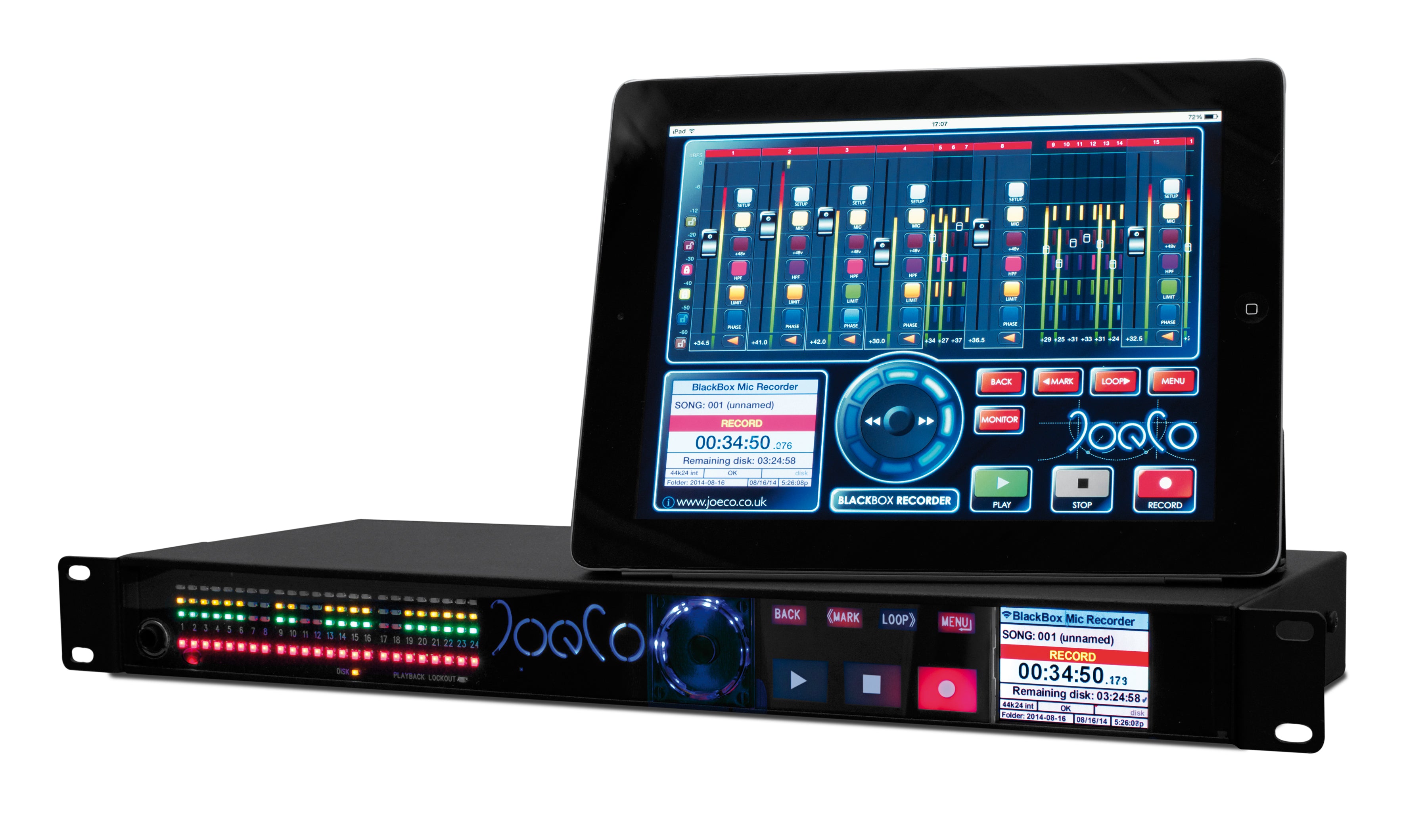 Joeco BBR1MP - BLACKBOX MicPre Recorder