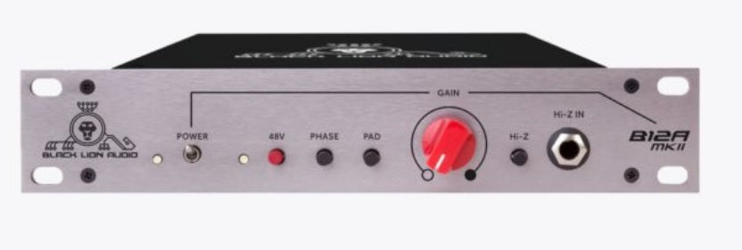 Black Lion Audio B12A MK 3 Mic Preamp/DI - Mic Preamp - Professional Audio Design, Inc