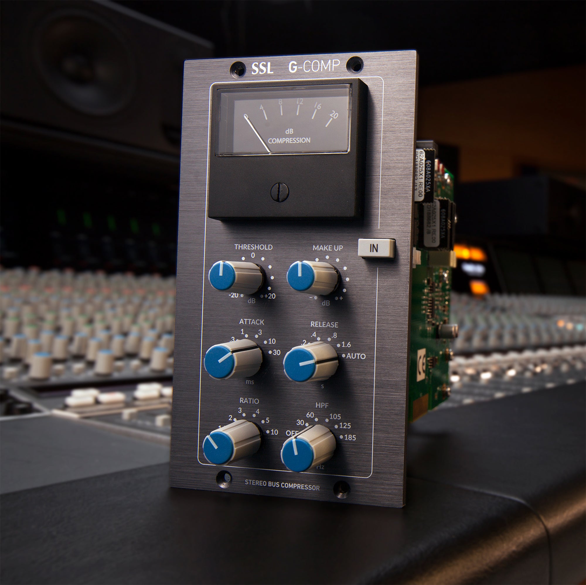 Solid State Logic SSL Stereo Buss Compressor Module for 500-Series MK3