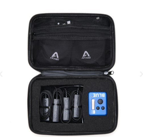 Apogee CLIPMIC DIGITAL 2 KIT - 4 - 4 USB Lavalier Microphones + UltraSync BLUE wireless time code sync