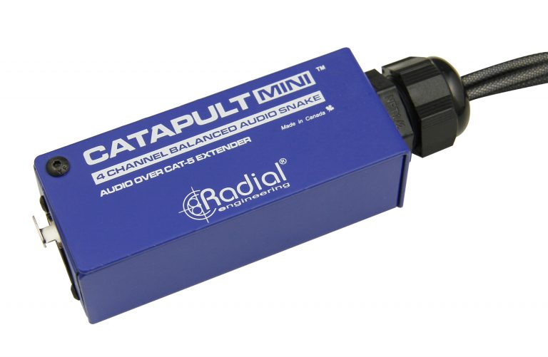 Radial Engineering Catapult Mini - Compact Cat 5 Analog Snake - Accessories - Professional Audio Design, Inc