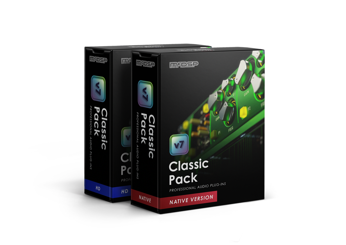 McDSP Classic Pack HD v5 to Classic Pack HD v7 - Plugin - Professional ...