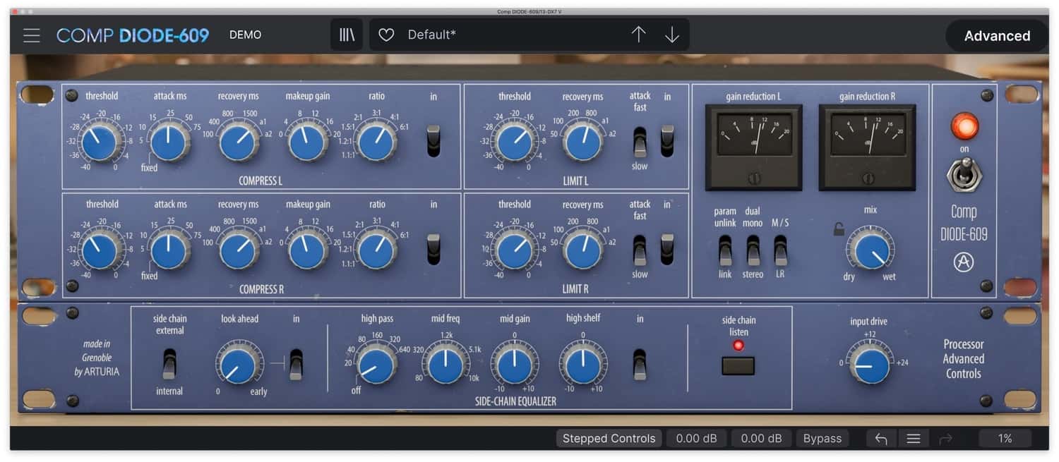 Arturia Comp DIODE-609 - Professional Audio Design, Inc