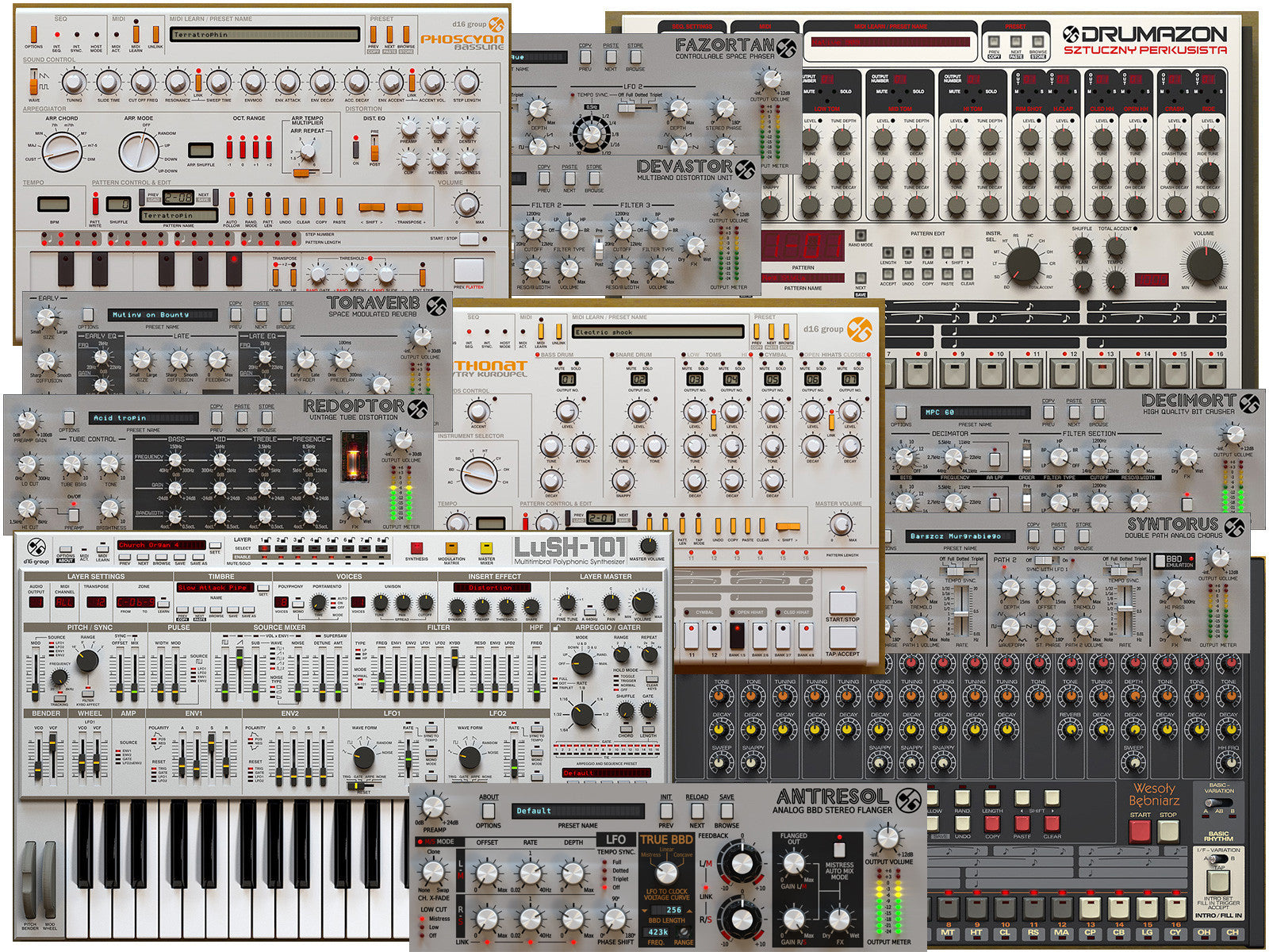 D16 Total Bundle - Plugin - Professional Audio Design, Inc