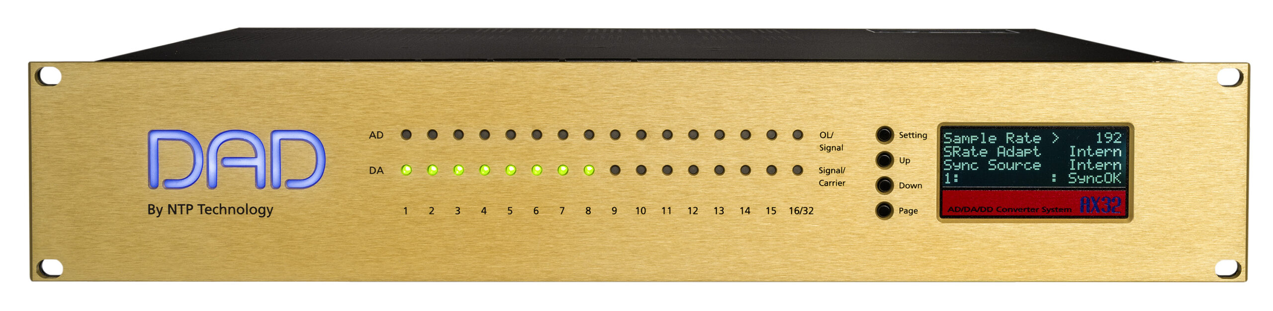 NTP DAD AX32 MODULAR AUDIO INTERFACE - BASE UNIT