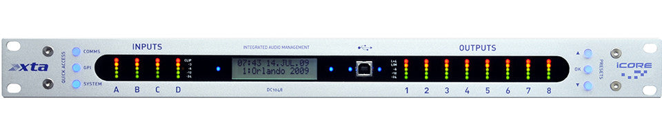 Accessories,Monitor Systems - XTA - XTA DC1048 - Professional Audio Design, Inc