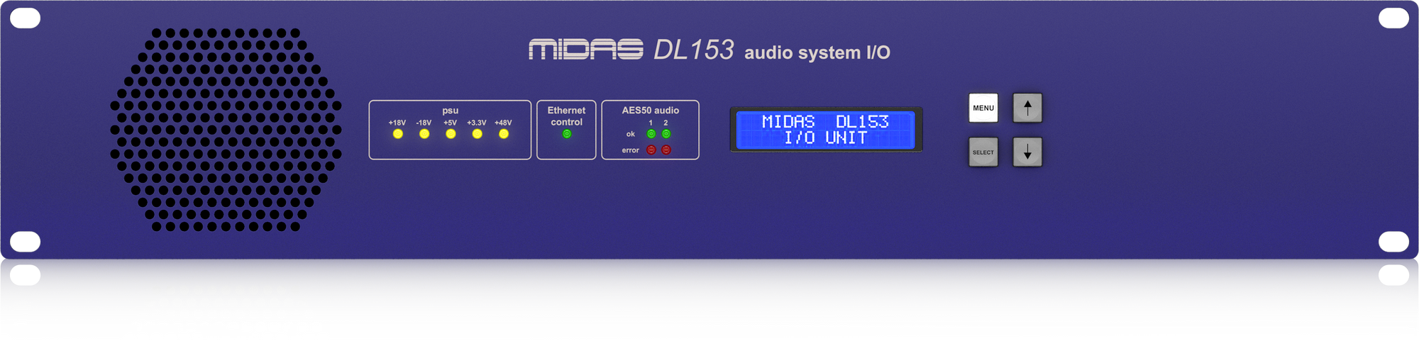 Midas DL153 - 16 Input, 8 Output Stage Box with 16 Midas Microphone Preamplifiers