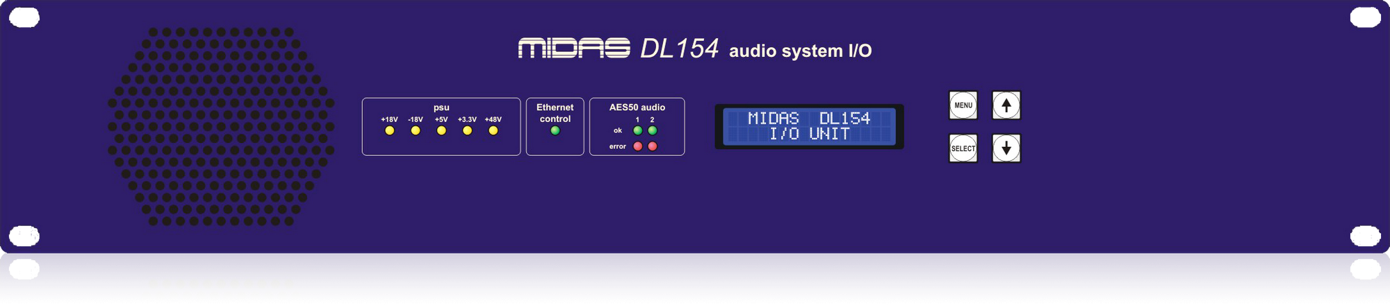 Midas DL154 - 8 Input, 16 Output Stage Box with 8 Midas Microphone Preamplifiers