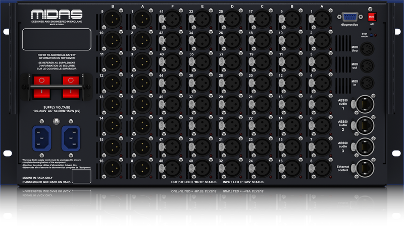 Computer Audio,Consoles - Midas - Midas DL251 Midas Fixed Format I/O Unit - Professional Audio Design, Inc