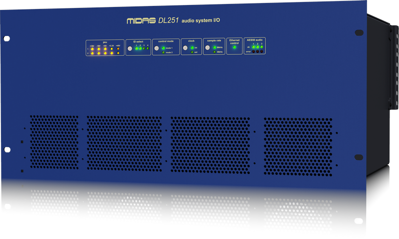 Computer Audio,Consoles - Midas - Midas DL251 Midas Fixed Format I/O Unit - Professional Audio Design, Inc