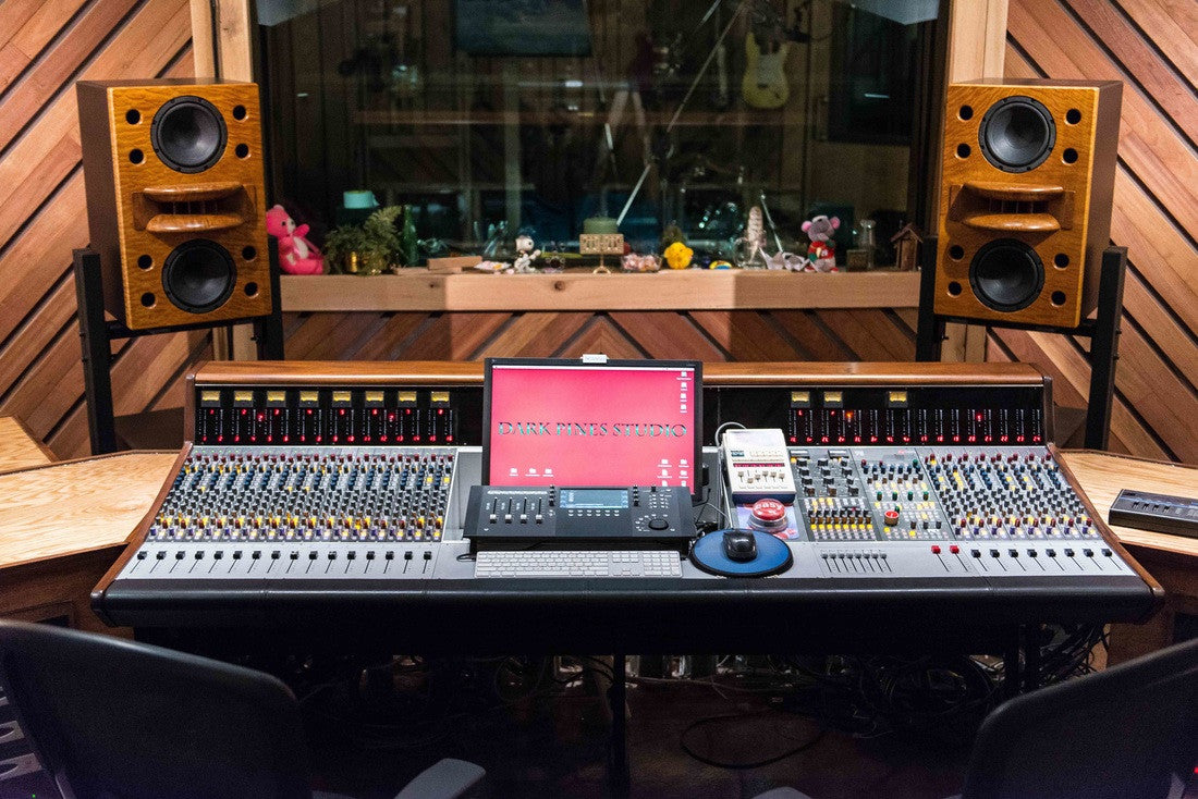 Client Gallery - Professional Audio Design, Inc - Dark Pines Studios in Graham NC installs first Custom Series 75 Console - Professional Audio Design, Inc