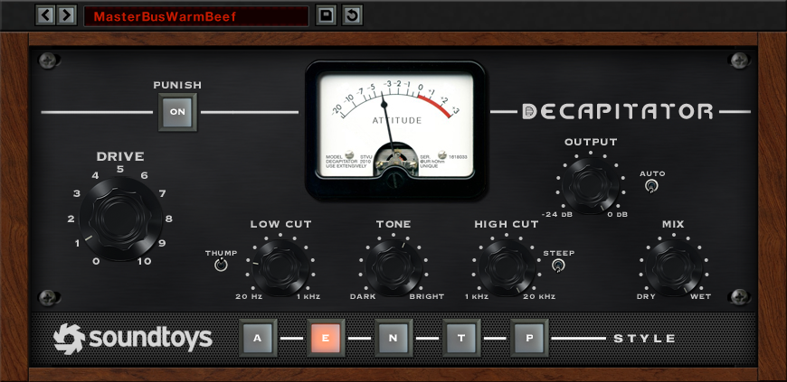 Soundtoys Decapitator V5