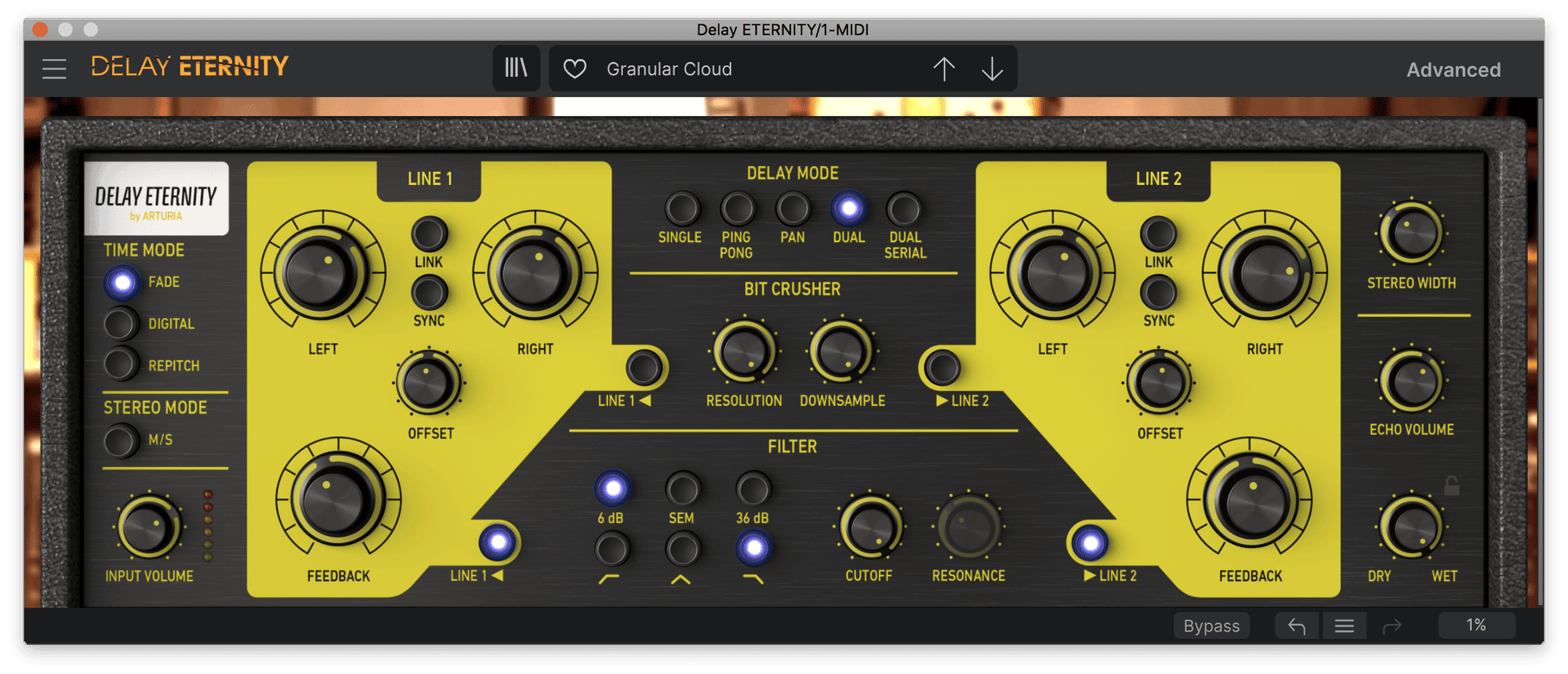 Arturia Eternity - Endlessly creative digital delay