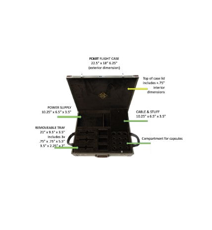 Telefunken FC60T - Microphone System Flight Case (ELA M 260 Tri-Mono Set)