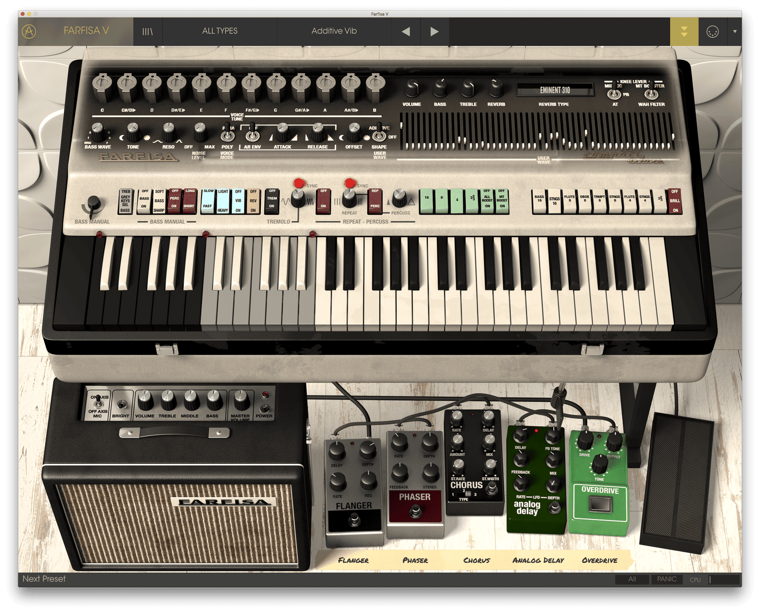 Arturia Farfisa V Organ Software License