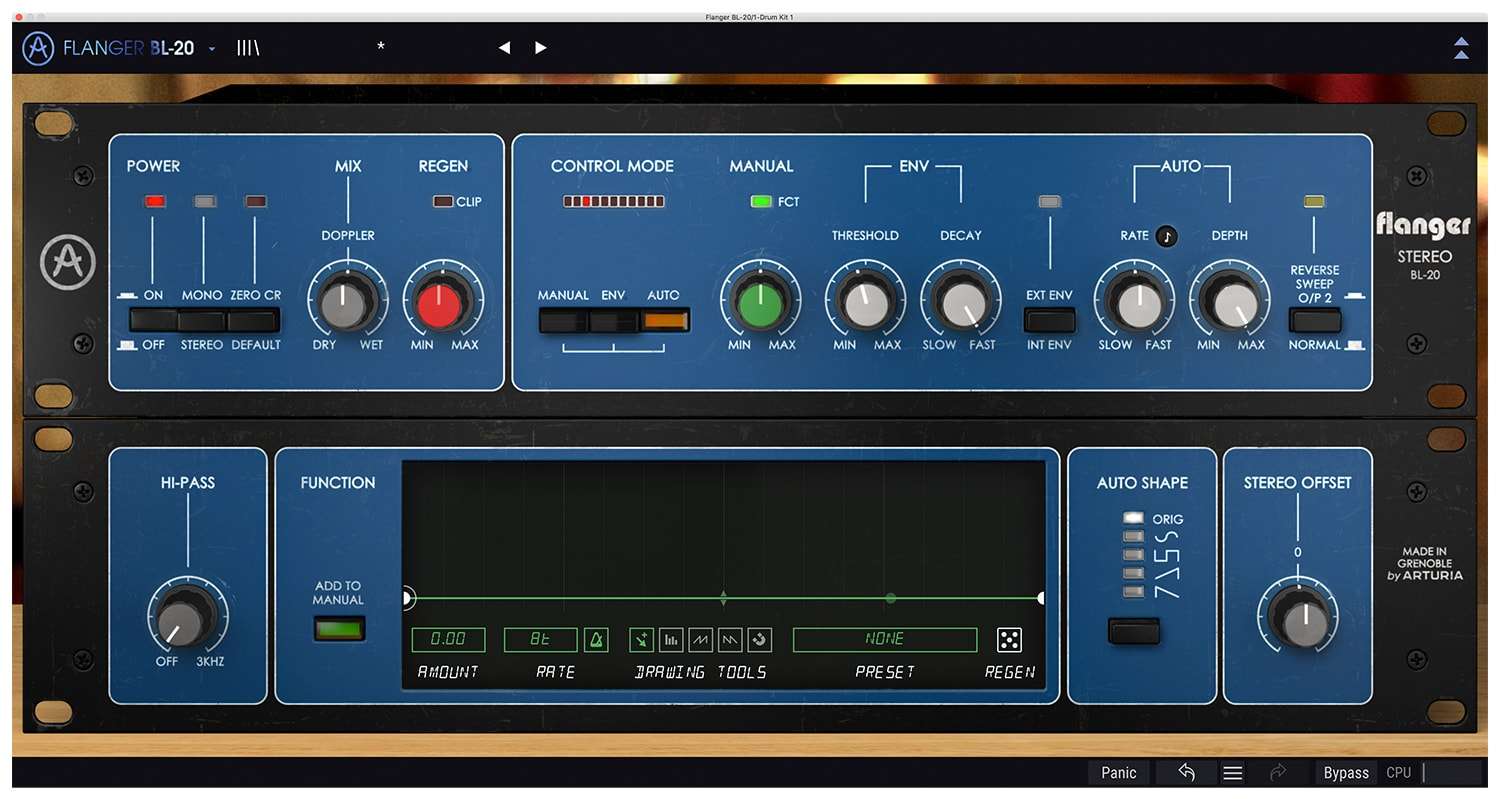 Arturia Flanger BL-20 - Advanced modulation powerhouse