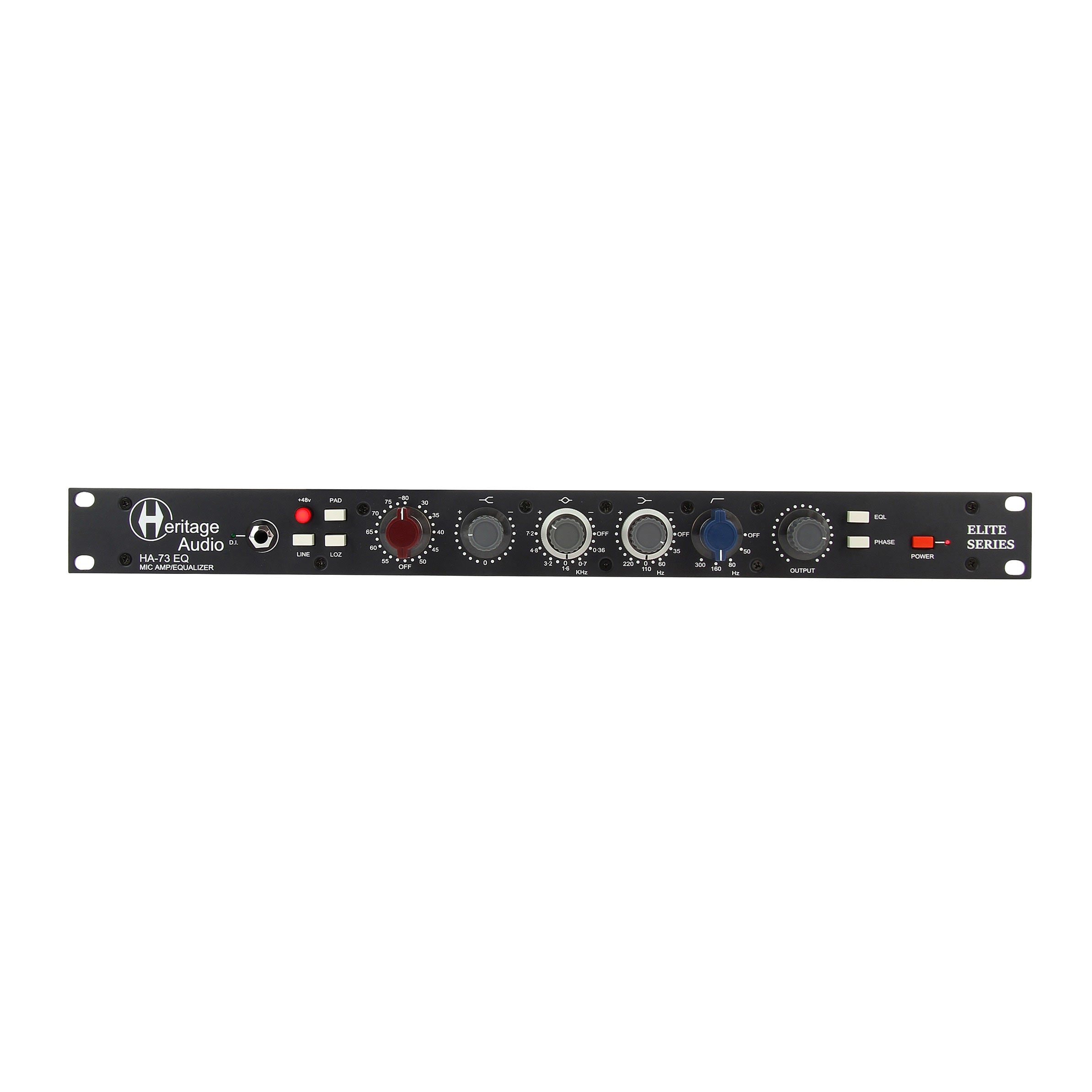 Heritage Audio HA73EQ - Single Channel Full Rack Mic Pre with EQ