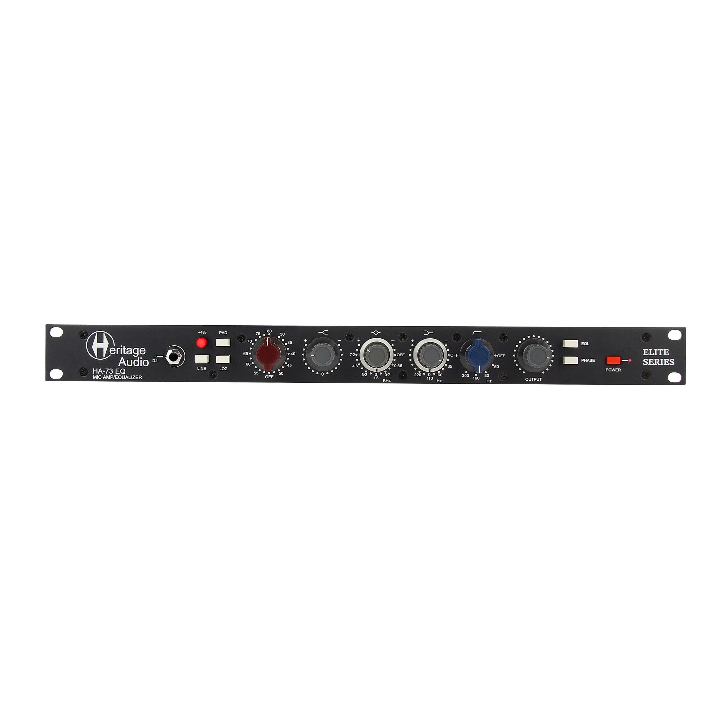 Heritage Audio  HA73EQ - Single Channel Full Rack Mic Pre with EQ