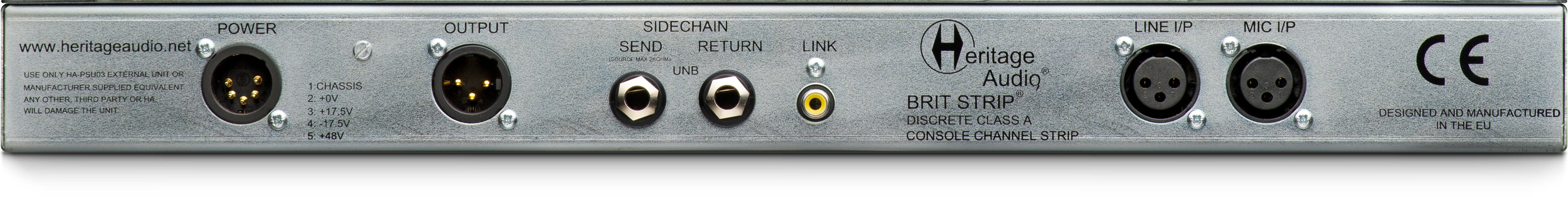 Heritage Audio BritStrip - Console Style Channel Strip