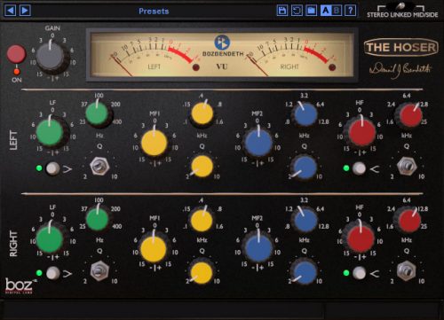 Boz Digital Labs David Bendeth's The Hoser XT