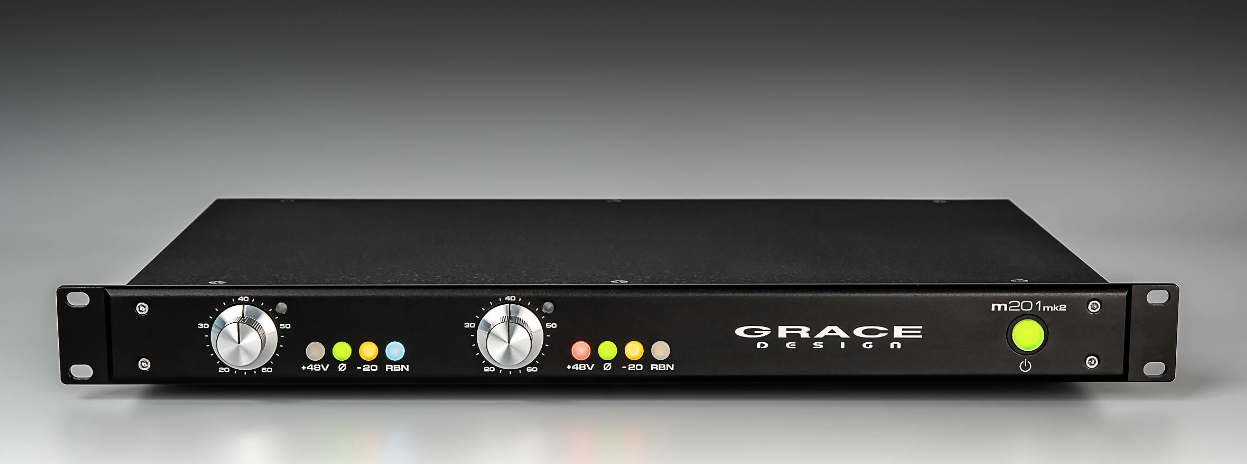 Recording Equipment - Grace Design - Grace Design m201 2-channel preamplifier - Professional Audio Design, Inc