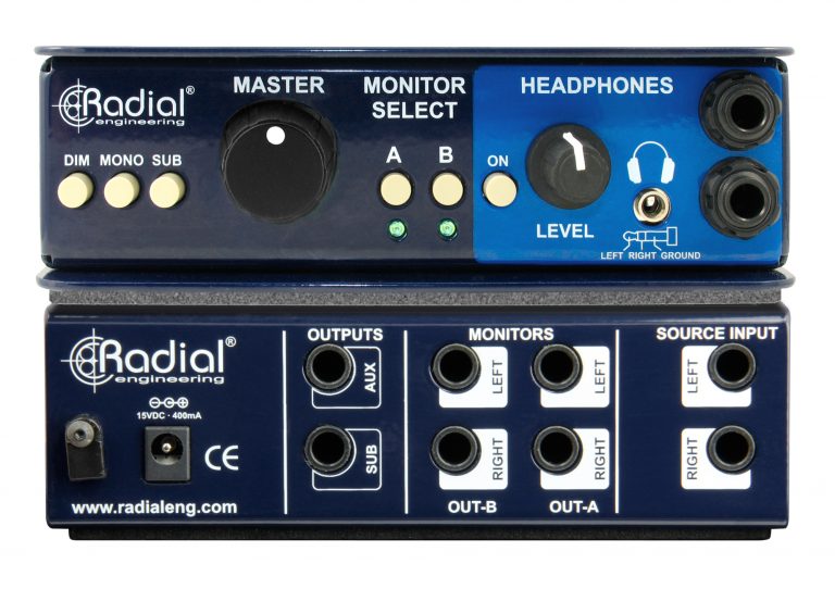 Radial Engineering MC3 - Monitor Controller - Professional Audio Design, Inc