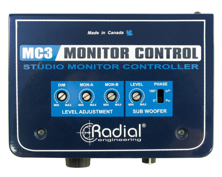 Radial Engineering MC3 - Monitor Controller - Professional Audio Design, Inc