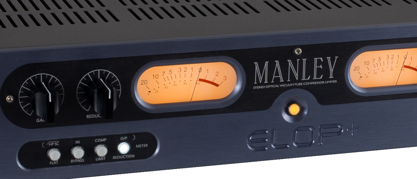 Recording Equipment - Manley - Manley ELOP+ (Stereo Electro-Optical Limiter) - Professional Audio Design, Inc