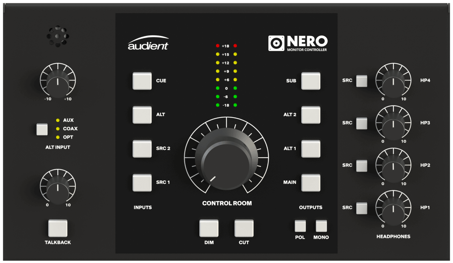 Audient NERO - Desktop Monitor Controller