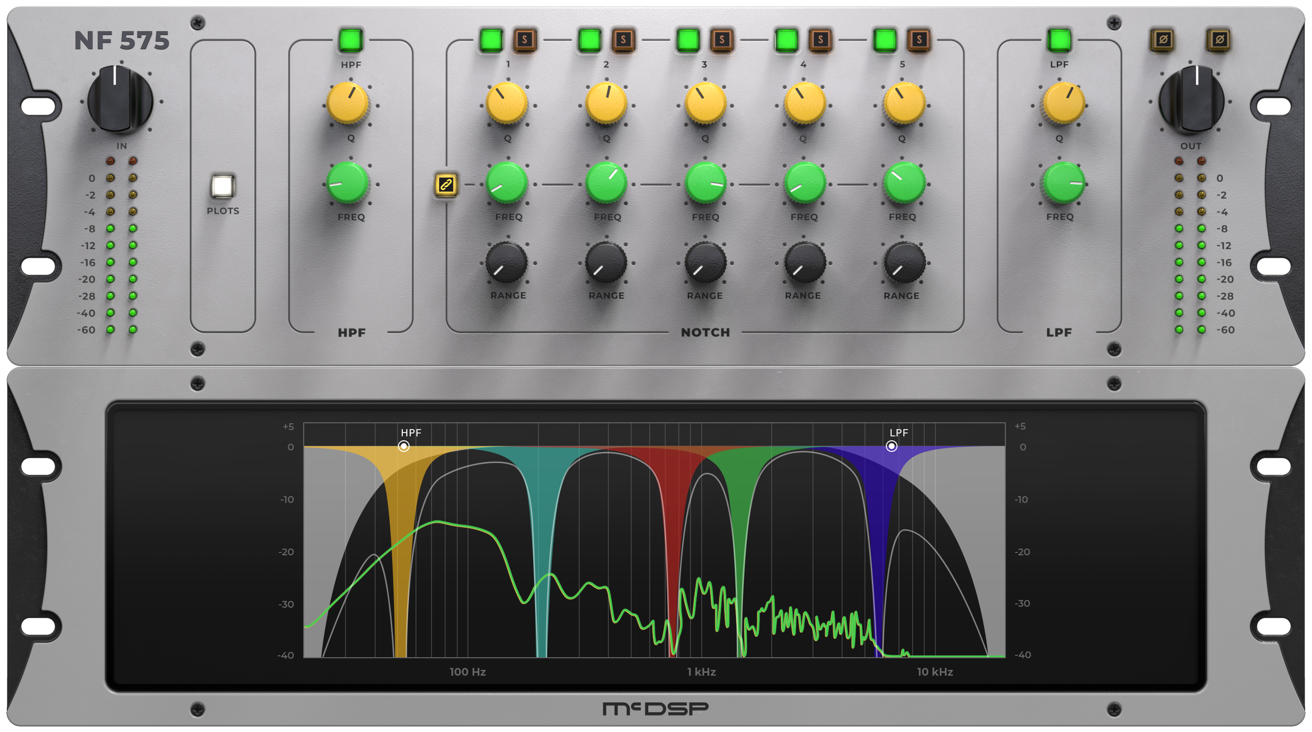 MCDSP NF575 HD v7 - Noise Filter - Professional Audio Design, Inc