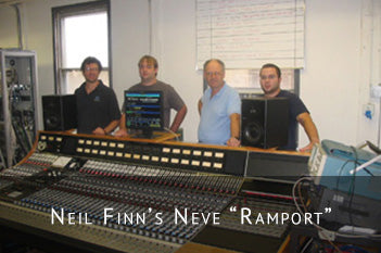 Client Gallery - Professional Audio Design, Inc - Neil Finn buys classic restored Neve "Ramport" console - NYC - Professional Audio Design, Inc