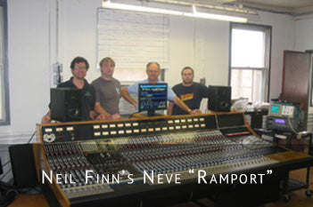 Client Gallery - Professional Audio Design, Inc - Neil Finn buys classic restored Neve "Ramport" console - NYC - Professional Audio Design, Inc