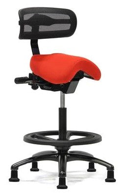 ErgoLab PS601 - Performer Series Advanced Saddle with Backrest