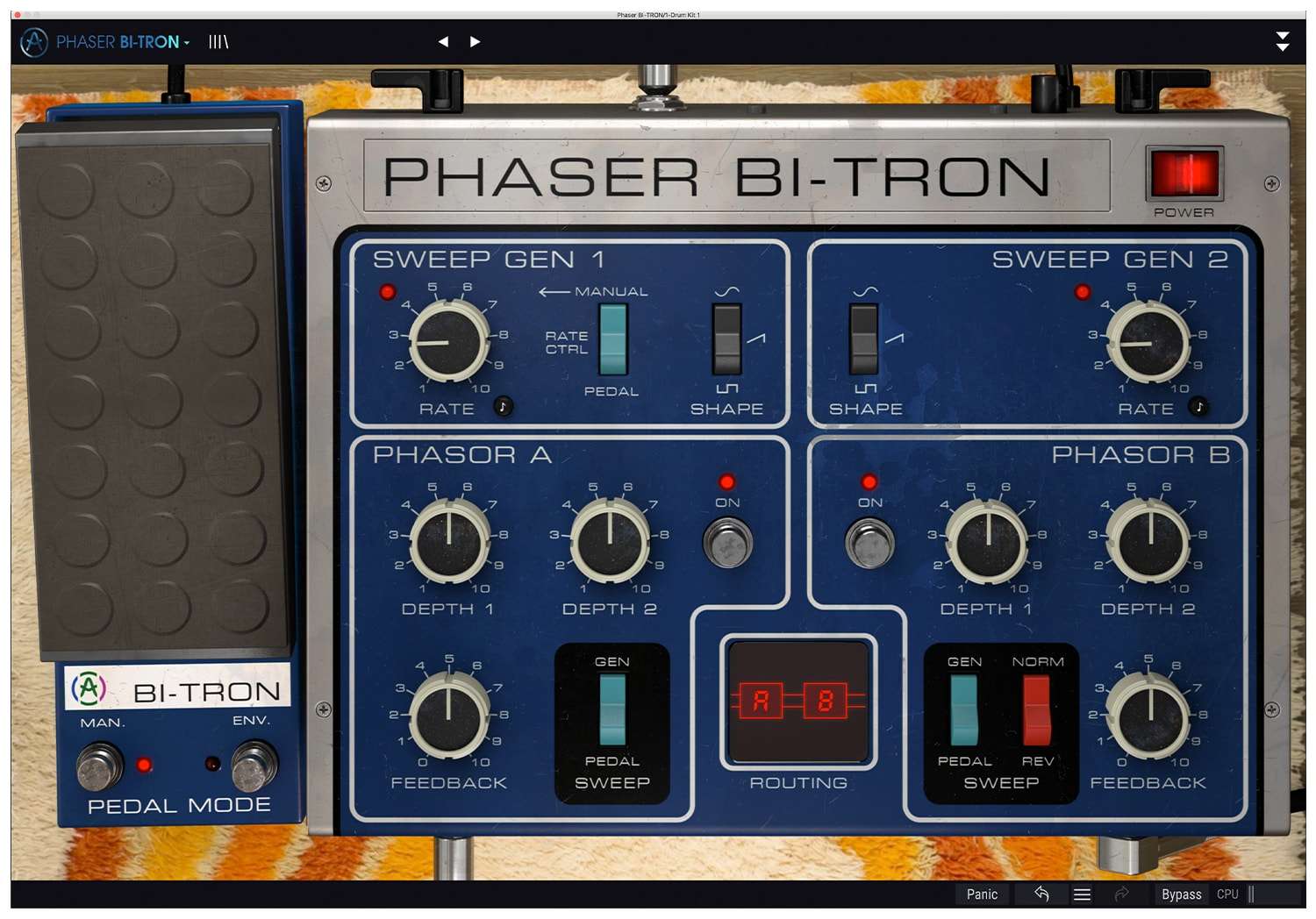 Arturia Phaser BI-TRON - Space Age Double Phaser - Professional Audio Design, Inc